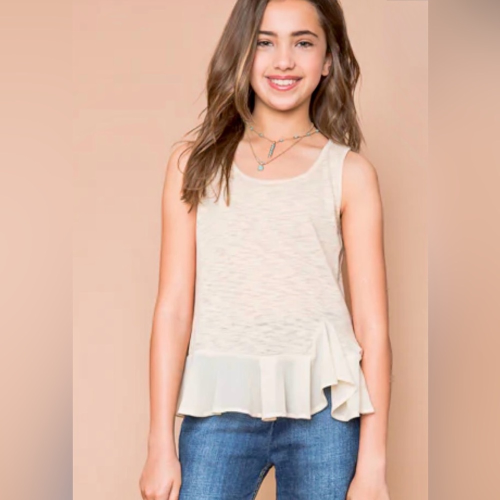 Hayden Girls Cream Top